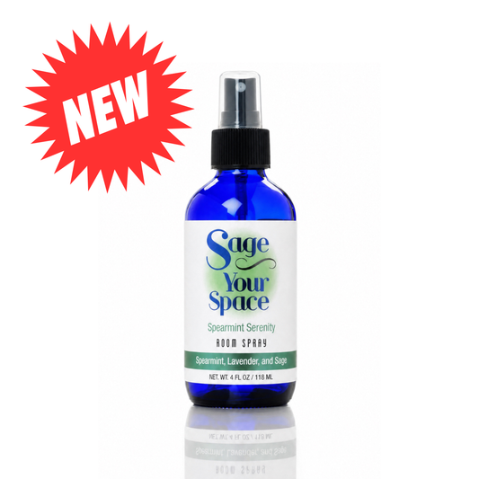 Sage Your Space Spray - Spearmint Serenity (Spearmint, Lavender and Sage) (4 oz.)